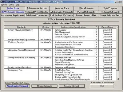 Reg Software HIPAA Security Rule Assistant 11