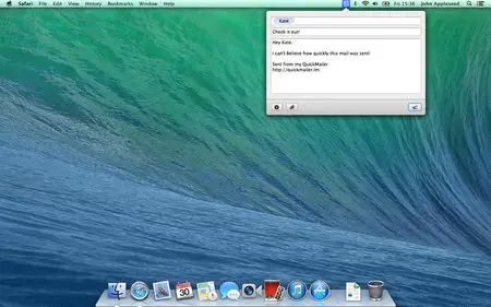 QuickMailer v2.2 Mac OS X