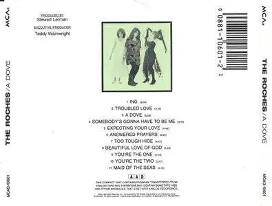 The Roches - A Dove (1992)