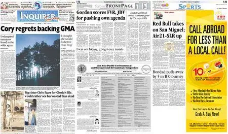 Philippine Daily Inquirer – October 23, 2005