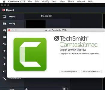 TechSmith Camtasia v2018.0.4 macOS