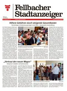 Fellbacher Stadtanzeiger - 31. Juli 2019