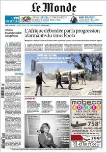 Le Monde - Mardi 29 Juillet 2014