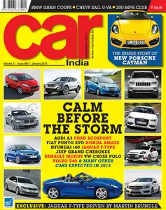 Car January 2013 (India)