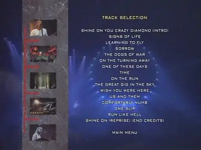 Pink Floyd - Delicate Sound of Thunder DVD (1989)