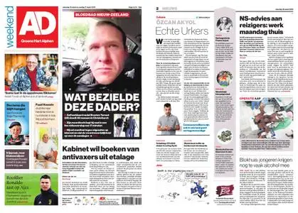 Algemeen Dagblad - Alphen – 16 maart 2019