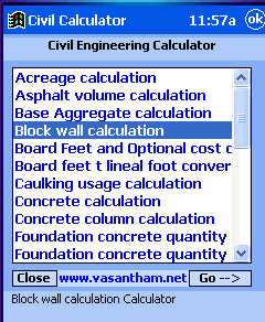 Useful Calculator Civil and Structural Engineers