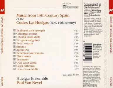 Paul Van Nevel, Huelgas Ensemble - Codex Las Huelgas: Music From 13th Century Spain (1993)