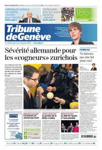 TRIBUNE DE GENEVE 23 NOVEMBRE 2010