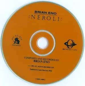 Brian Eno - Neroli (1993) {All Saints Records}