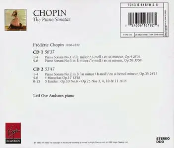 Leif Ove Andsnes - Chopin: The Piano Sonatas, 5 Etudes, 4 Mazurkas (1999)