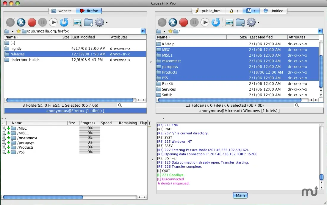 CrossFTP Professional 1.70a