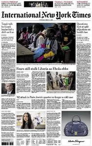 International New York Times - Thursday, 5 March 2015