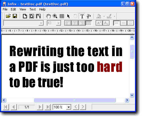 Iceni Technology InfixPro PDF Editor v4.08