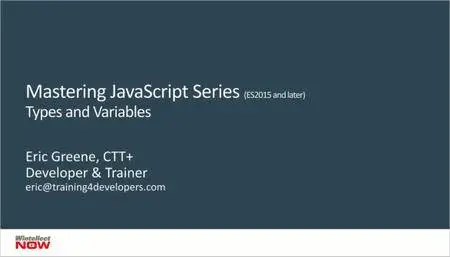 JavaScript Types and Variables