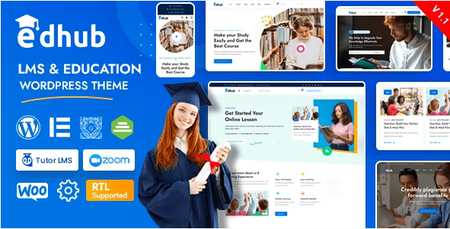 Edhub v1.5 - Education WordPress Theme