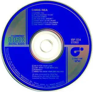 Chris Rea - Chris Rea (1981) {1987, Japan 1st Press}