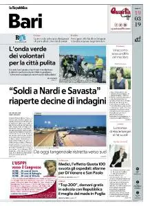 la Repubblica Bari - 19 Marzo 2019
