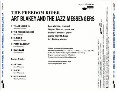 Art Blakey & The Jazz Messengers - The Freedom Rider (1961) {Blue Note Japan SHM-CD UCCQ-5105 rel 2015} (24-192 remaster)