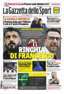La Gazzetta dello Sport Roma – 30 aprile 2019