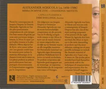 Alexander Agricola - Missa In myne Zyn - Capilla Flamenca, Dirk Snellings (2010) {Ricercar RIC 306}