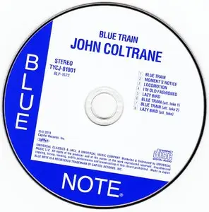 John Coltrane - Blue Train (1957) {2014 Japan SHM-CD Blue Note 24-192 Remaster TYCJ-81001}