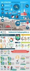 Vectors - Industrial Infographics 4