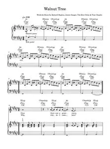 Walnut tree - Keane (Piano-Vocal-Guitar (Piano Accompaniment))