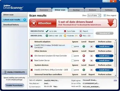 Uniblue DriverScanner 2013 4.0.10.0 DC 18.02.2013 Multilanguage