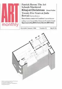 Art Monthly - Dec-Jan 1985-86 | No 92