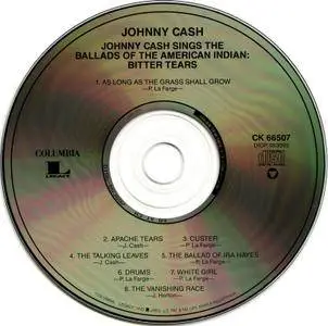 Johnny Cash - Bitter Tears: Ballads Of The American Indian (1964) {1994, Reissue}