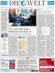 Die Welt am 09 August 2014