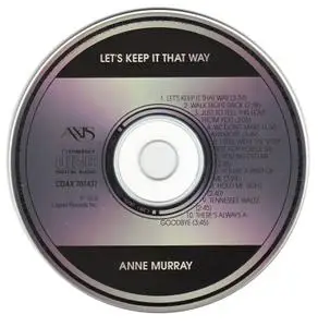 Anne Murray - Let's Keep It That Way (1978) [1988, Reissue]