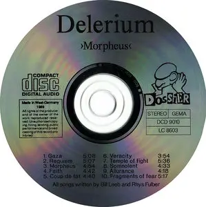 Delerium - Morpheus (1989)