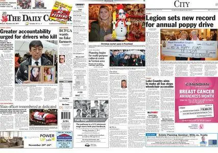 Kelowna Daily Courier – November 20, 2017