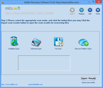 Aidfile Recovery Software Professional 3.6.7.4