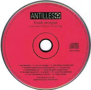 Frank Morgan - You Must Believe In Spring (1992) {Antilles/Island} **[RE-UP]**