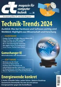 c't Magazin für Computertechnik - 10 November 2023