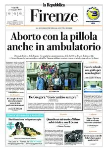 la Repubblica Firenze – 24 maggio 2019