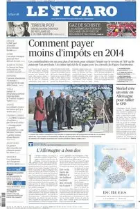 Le Figaro du Vendredi 22 Novembre 2013