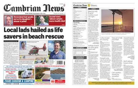 Cambrian News Arfon & Dwyfor – 31 July 2020