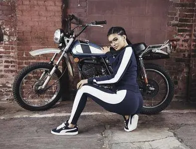 Kylie Jenner - PUMA Suede Sneakers Photoshoot 2016