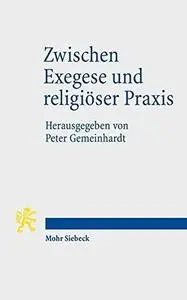 Zwischen Exegese Und Religioser Praxis. Heilige Texte von der Spätantike bis zum klassischen Islam