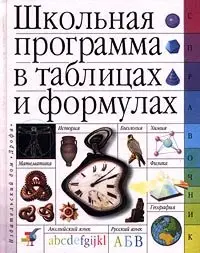 Школьная программа в таблицах и формулах