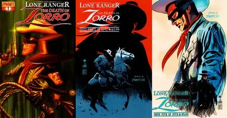 The Lone Ranger and Zorro - The Death of Zorro #1-5 (2011) [Complete]