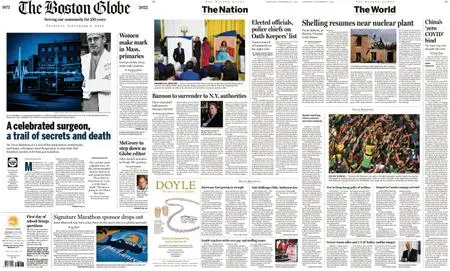 The Boston Globe – September 08, 2022