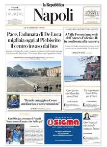 la Repubblica Napoli - 28 Ottobre 2022