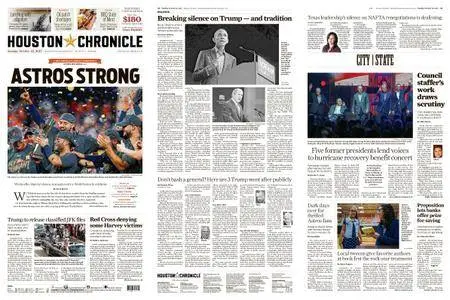 Houston Chronicle – October 22, 2017