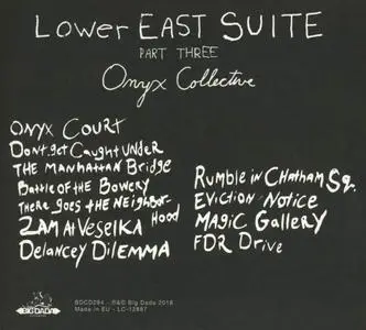 Onyx Collective - Lower East Suite Part Three (2018)