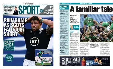 The Herald Sport (Scotland) – March 15, 2021